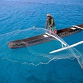 Local Fisherman, Tahiti, French Polynesia